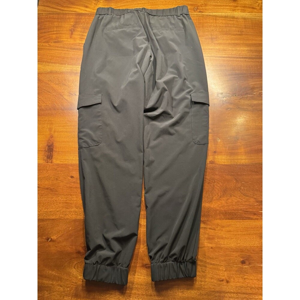 Banana Republic Womens Black Tech Stretch Pull On Ankle Higher Pants Sz XS - Picture 8 of 9